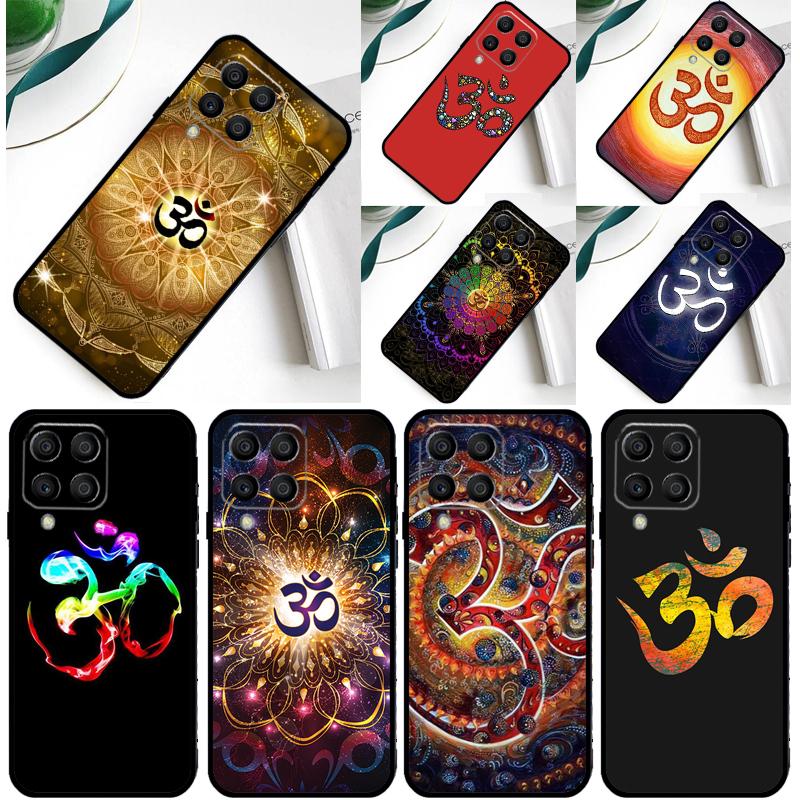 Aum Om Yoga Cover For Samsung Galaxy M54 M14 M34 M33 M13 M23 M53 M15 M55 M31 M51 M20 M30s M32 M52 Case