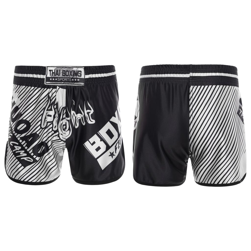 Детские шорты для мальчиков, шорты для бокса, кикбоксинга, боевых искусств, тренировочные шорты для тренировок в тренажерном зале, одежда для бокса