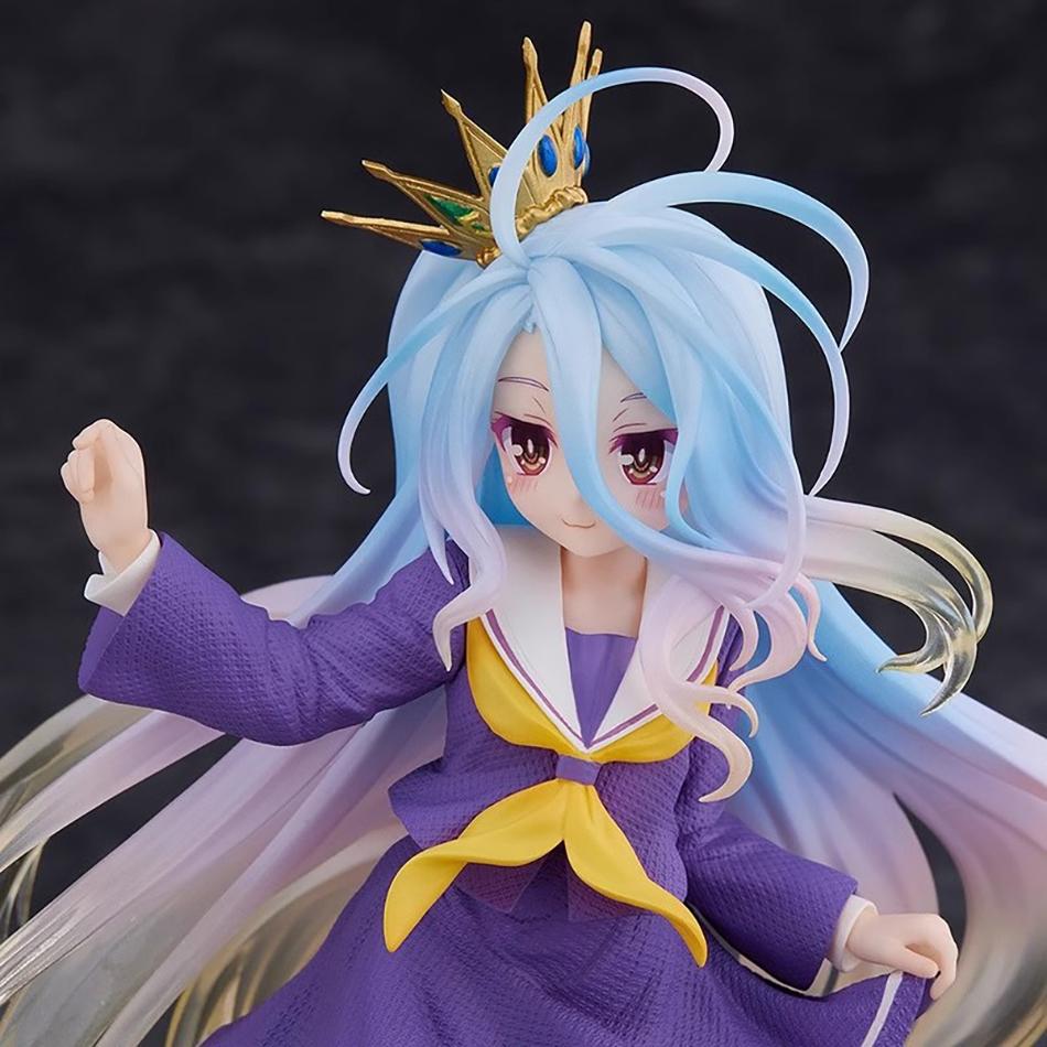 19 см Аниме Ngnl No Game No Life Белая "Фигурка Аниме ПВХ Фигурки Аниме Модель Коллекция Украшение Аниме Модель Игрушки Подарки