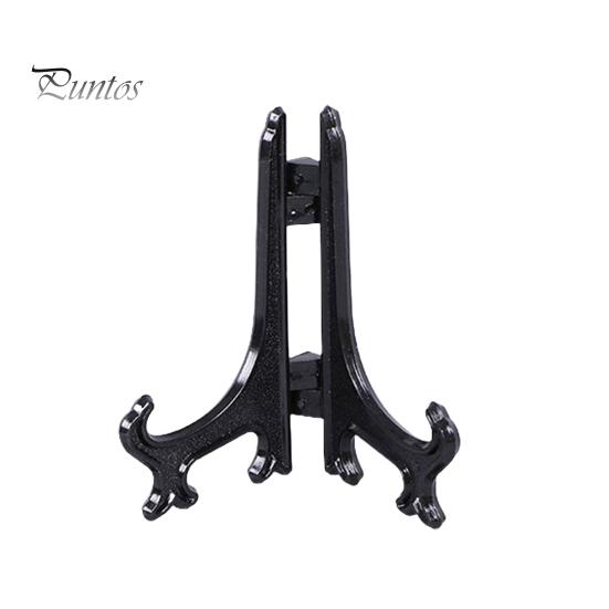 Plate Display Rack Safe Wide Application Triangle Structure Portable Easels Dish Rack Holder for Hotel Kitchen