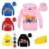 Толстовка с капюшоном Poppy Bobble из мультфильма Dreamworks Trolls для детей Мягкая и стильная хлопковая одежда