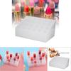 24 Grids Lipstick Holder Display Stand Cosmetic Organizer Makeup Storage Box