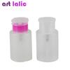 210ml Empty Pump Dispenser Bottle Acetone Gel Polish Remover Alcohol Liquid Oil For Nail Art Beauty