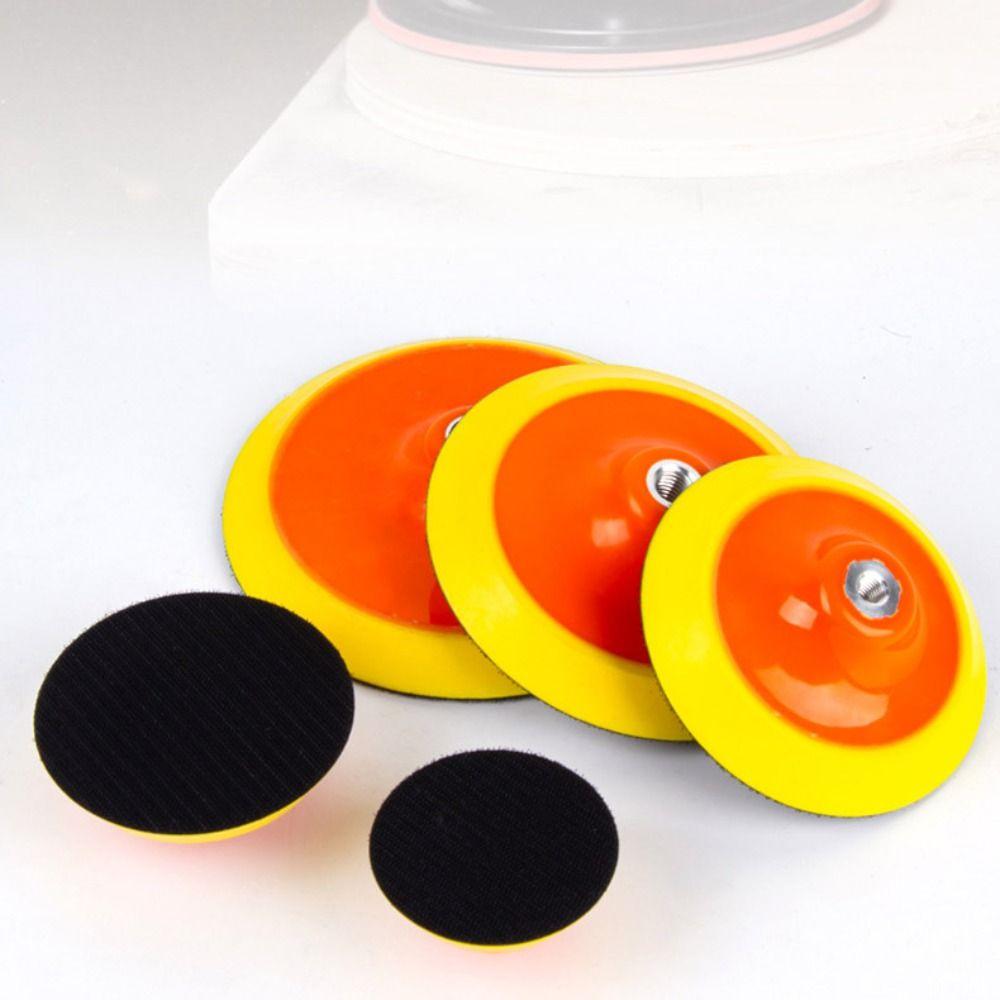 100mm/125mm Plate Backing Pad PU Sanding Pad Holder Durable Sponge Polishing Disc