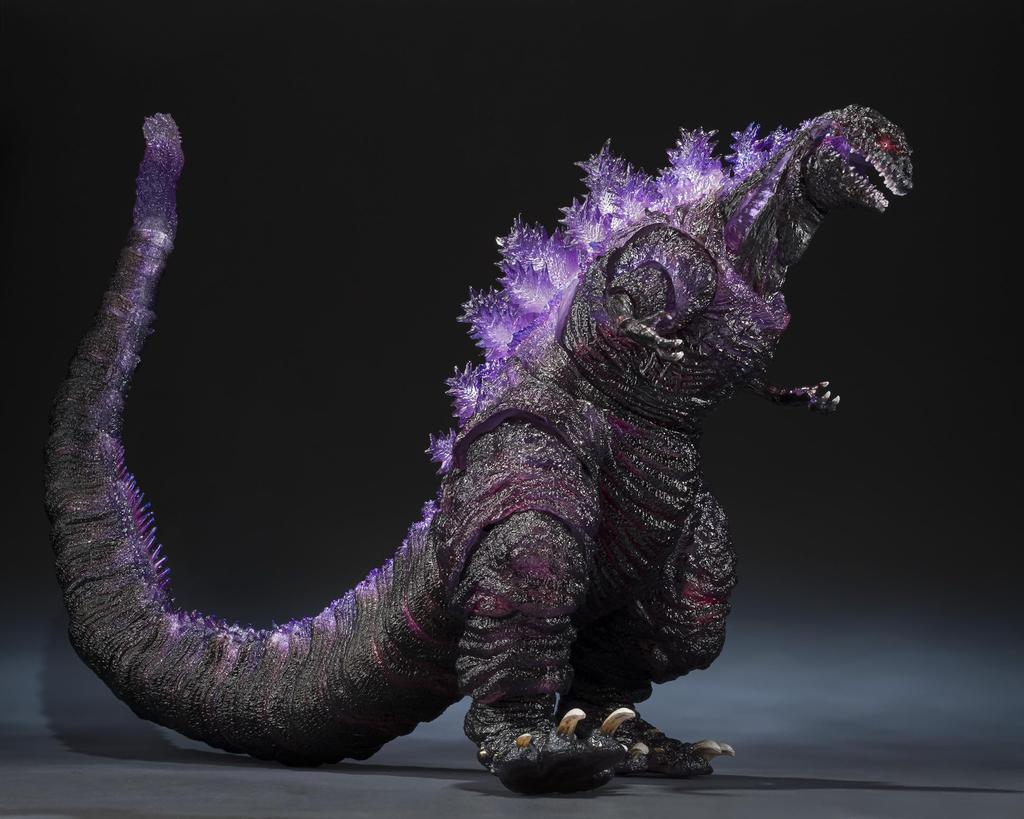 TAMASHII NATIONS Godzilla Fourth Form Awakened Graphic 180mm PVC Painted Action Figure S.H.MonsterArts (2016) Ver. "Shin Godzilla" -Movie Plus-