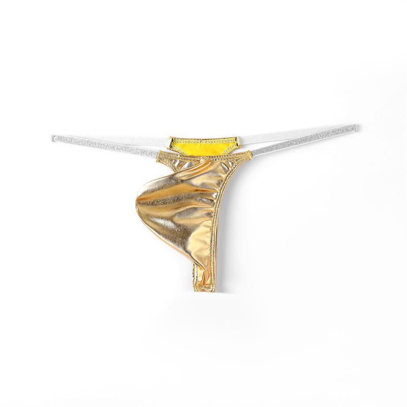 Мужские стринги с мешочком для возбуждения, с низкой посадкой, сексуальные, с узким бедром, тонкое мужское сексуальное нижнее белье