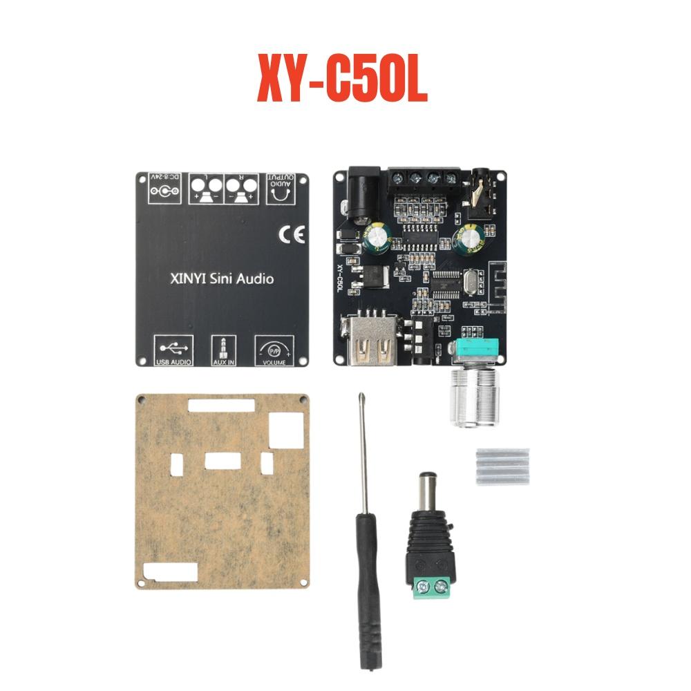 XY-C100L/H XY-C50L/H Bluetooth 5.0 Стерео Аудио Модуль Усилитель Сабвуфера Плата 50Вт/100Втx2 Двухканальный 360-градусная Настройка