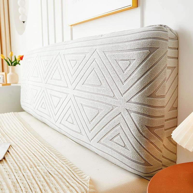 Чехол для изголовья кровати Full Queen Cal King Stretch Soft Bed Headboard Slipcover Stretch Solid Color Purproof Protector Cover Washable for Bed Bedroom Decor