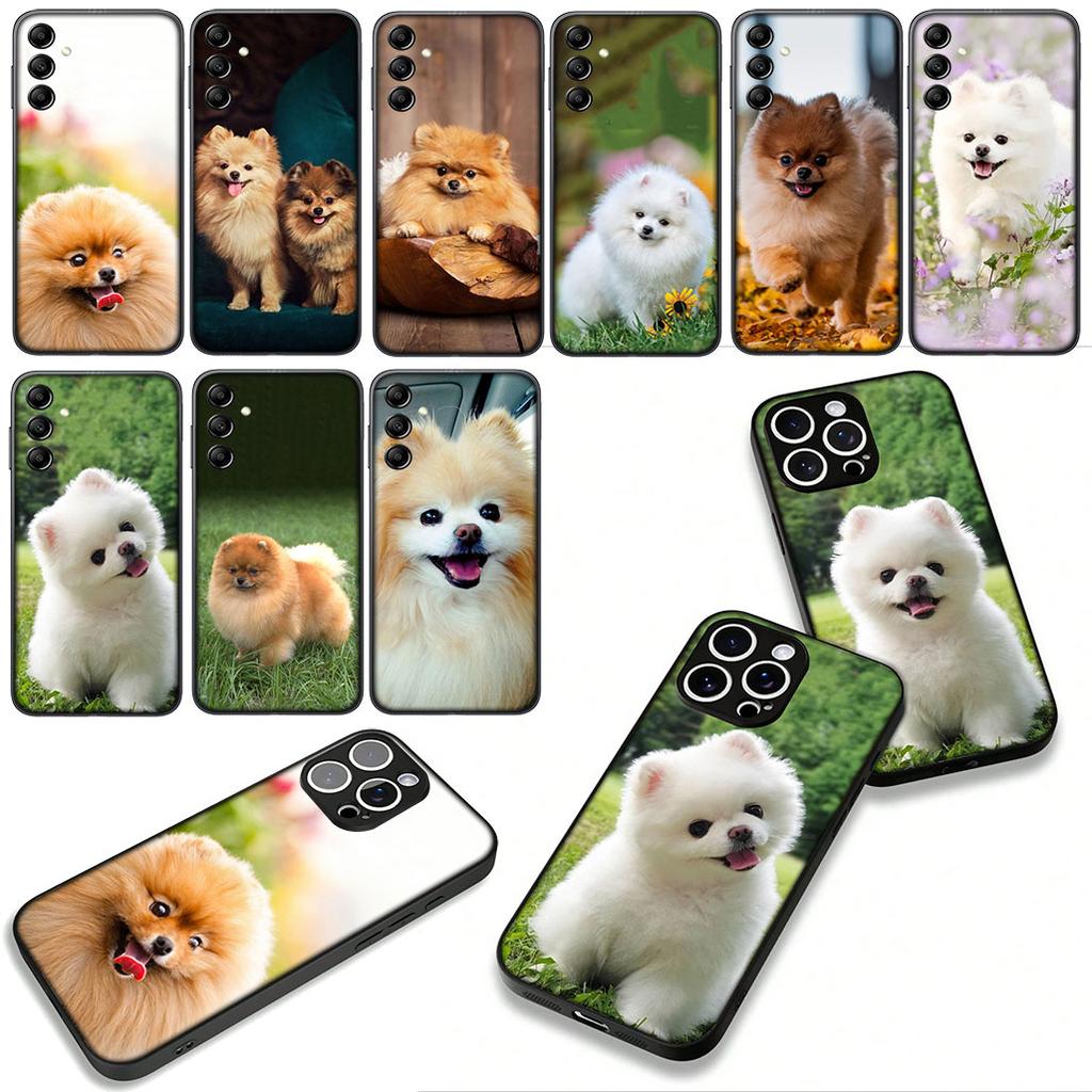 Phone Cover Pet Pomeranian Dog Casing for Xiaomi Poco F7 F6 F8 Ultra F5 X7 X6 X5 X3 NFC M7 M6 Pro C85 C75 C65 C71 C61 Case