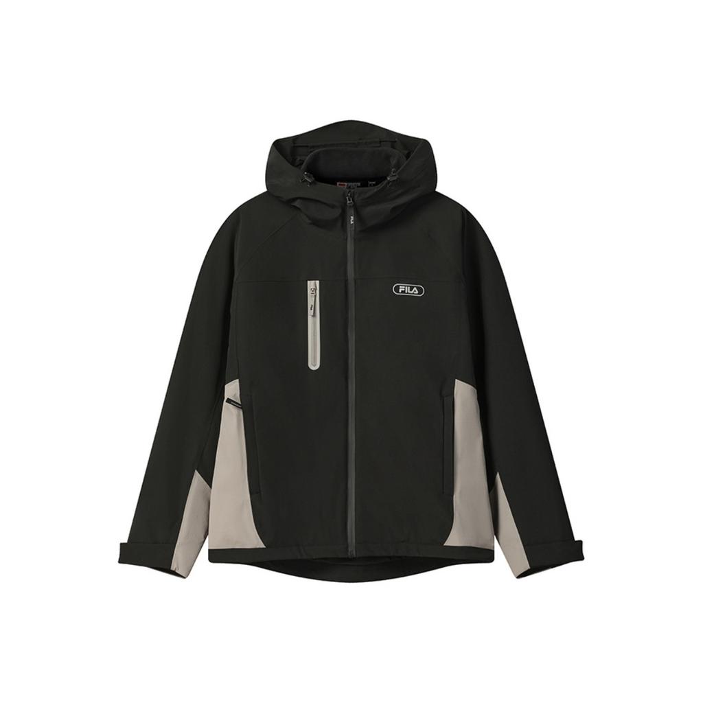 Fila Оригинальная отстегивающаяся куртка «два в одном», удобная, теплая, повседневная, универсальная, тканая куртка, мужская куртка F11M549702FBK