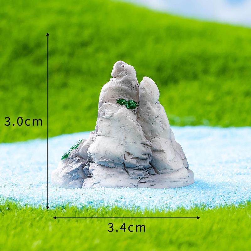 Мини-микроландшафтная имитация камней, рокарий, аквариум, украшение для аквариума, бонсай, украшения для сада фей, аксессуары для украшения