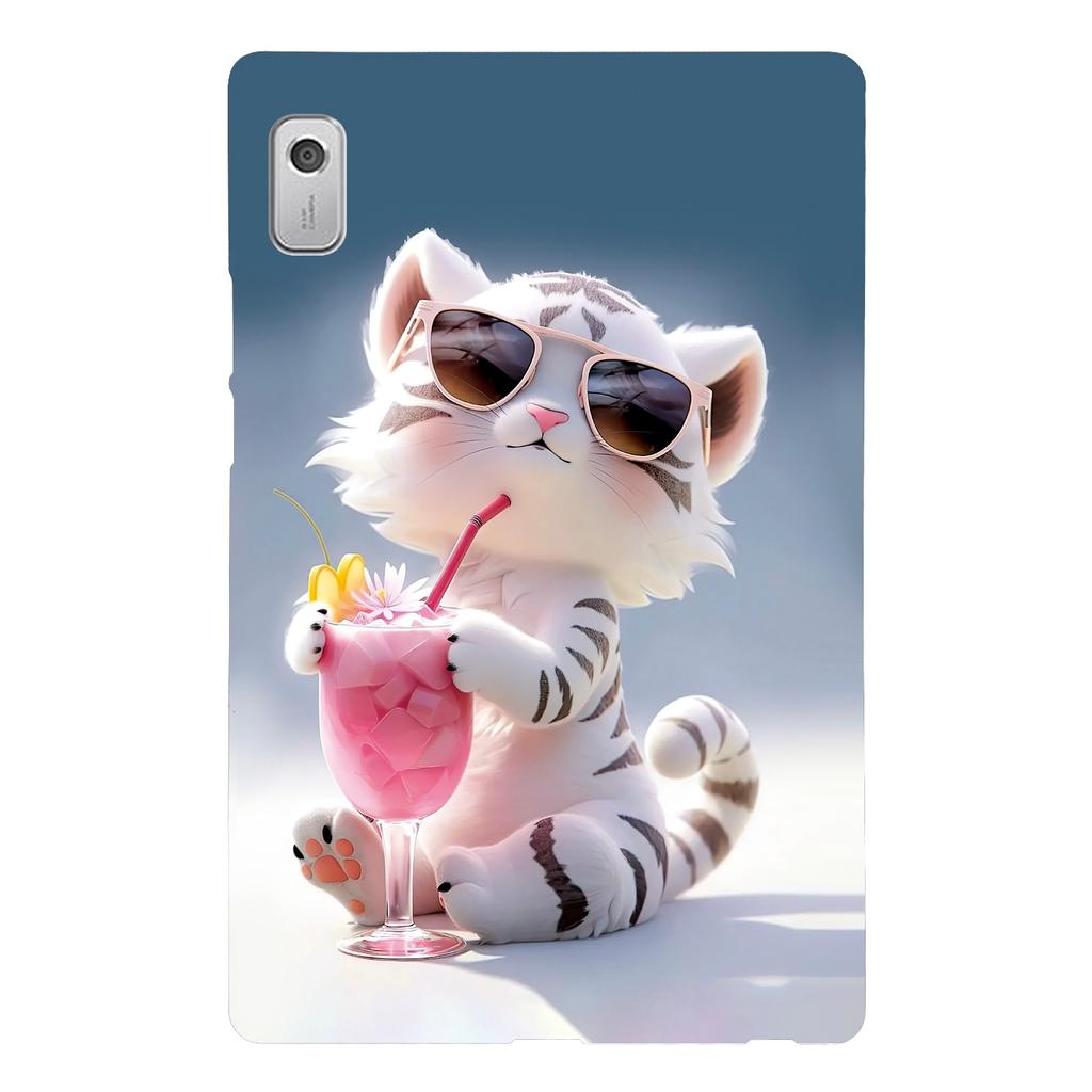 For Lenovo Tab M9 Case Pattern Printing Slim Soft TPU Tablet Cover
