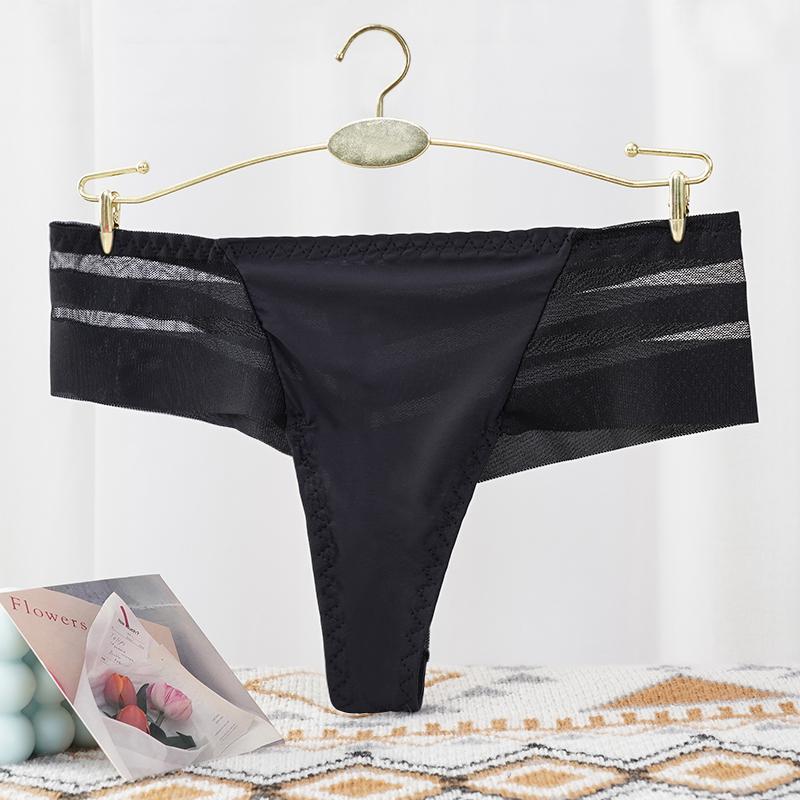 Женские сексуальные бесшовные трусики с перспективой, женские трусы, стринги, однотонные стринги, нижнее белье для женщин