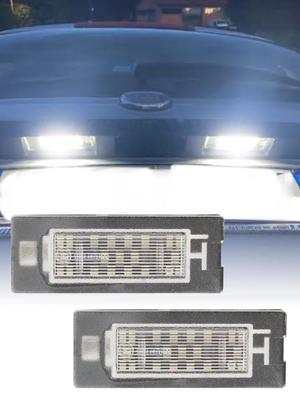 12V Светодиодная подсветка номерного знака Canbus без ошибок Водонепроницаемая для Fiat Panda Mk3 Mk4 2003-23 2007 2009 2012 Тюнинг-аксессуары