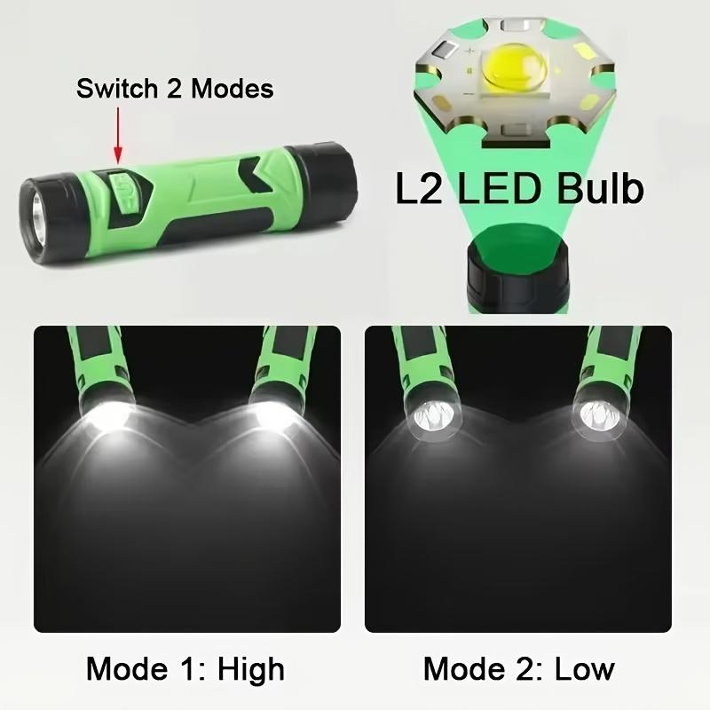 Светодиодная лампа для чтения на шею с USB-зарядкой, двойная головка, Hands-free, для кемпинга, аварийное освещение, гибкая шейная лампа для бега на открытом воздухе