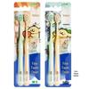 Lion Fine Tooth Clean Soft Bristle Cyclone Toothbrush - 4 Pack