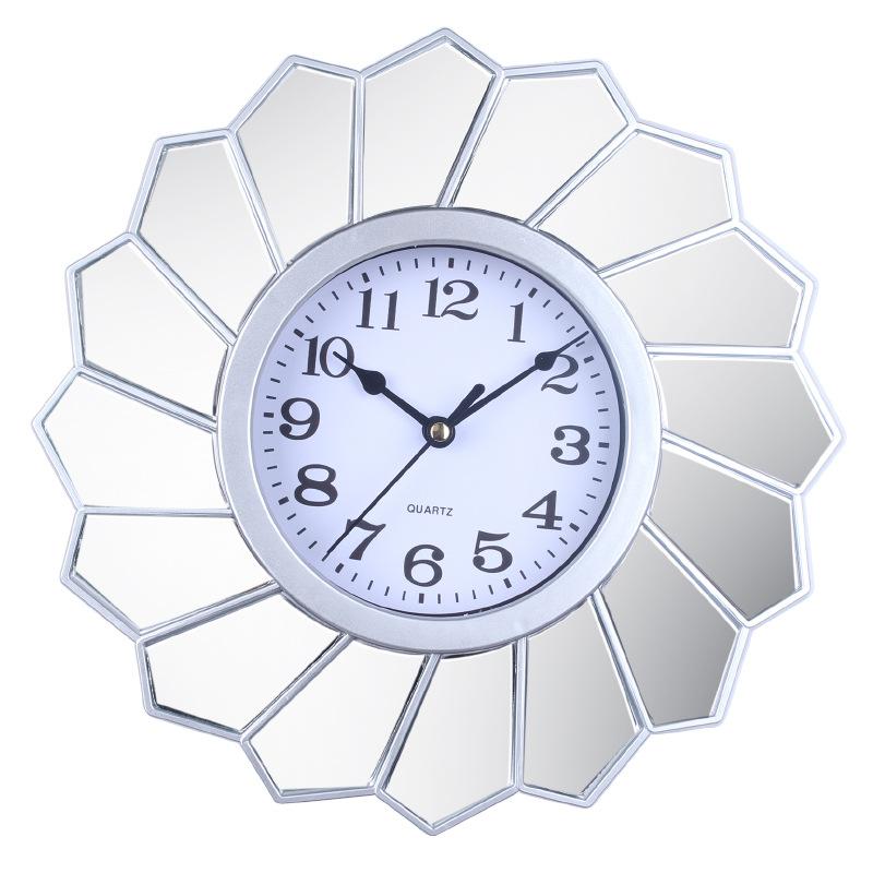 Часы Настенные часы Гостиная Креативные Северные часы Спальня Современные Простые Пасторальные Домашние Бесшумные Кварцевые часы