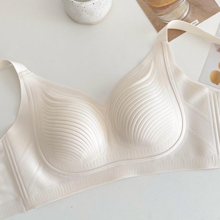 Underwear Women's Collection Accessory Breast Anti Sagging Full Cup Thin Bra Summer Bra Adjustable Large Size Seamless Bra