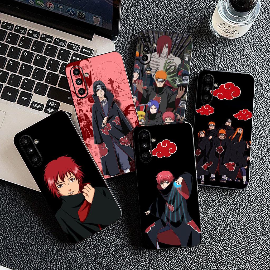 Cover for Samsung Galaxy Note 20 9 8 S8 S10 S9 Plus A54 A33 A21S A31 M21 S10E A17 Case Sasori Narutos Akatsuki Uchiha Itachi