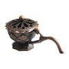 Metal Lotus Incense Burner Hollow Out Aromatherapy Stove Incense Holder  Home Interior Decoration