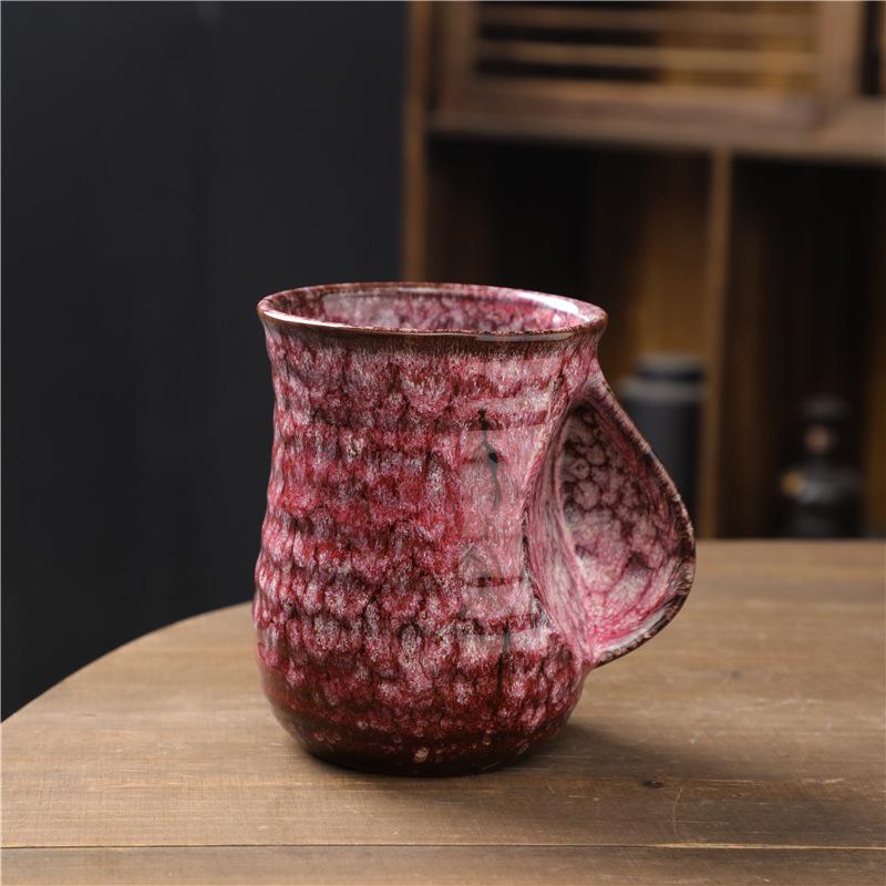 Керамическая чашка для замены печи, большая емкость для домашнего хозяйства, керамическая чашка для подарков, чашка для молока, кофейная чашка