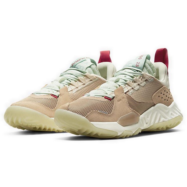 Air Jordan Jordan Delta SP Vachetta Tan Женские кроссовки Светло-кремовый Гимнастический красный Парус CT1003-200