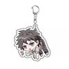 Danganronpa Character Acrylic Keychain: Byakuya, Nagito, Chiaki, Hajime - Perfect Student Gift