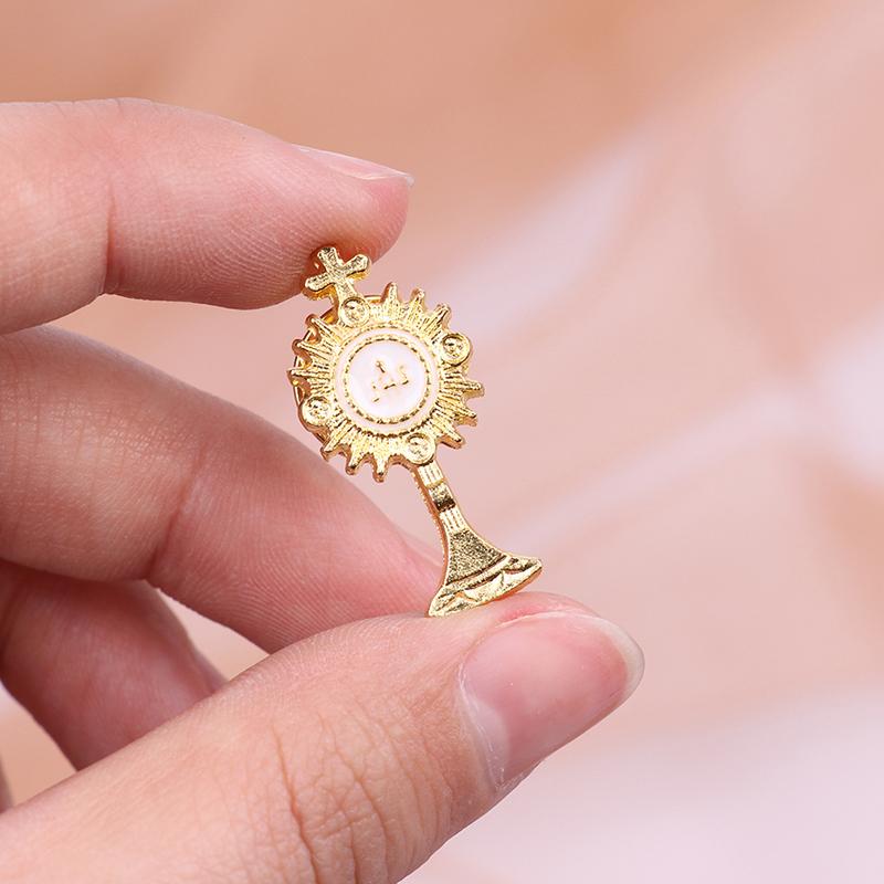 1 шт. католический христианский Иерусалимский крест брошь значок религиозные украшения Halo подарки