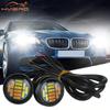 2PCS 23mm 4014 Car Auto 12Led Eagle Eye Turn Signal DayTime Running Light Spot Lamp Backup Motor Parking DayLamp DRL Waterproof