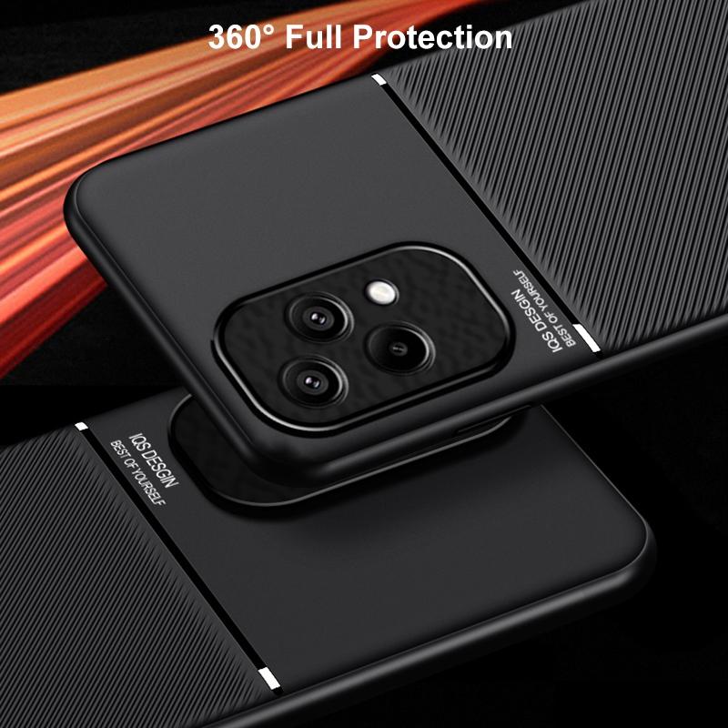 Магнитный чехол из искусственной кожи для Honor 200 Lite 5G, задняя крышка, матовый силиконовый чехол для телефона с полной защитой для Honor 200 Pro Honor200