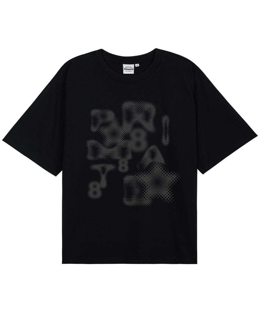 PRIMATE [Cool Cotton] Spectral Oversized Short Sleeve T-Shirt 8 Colors (Type A)