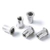 M3 M4 M5 M6 M8 M10 M12 Rivet Nut Flat Head Insert Nutsert Cap Stainless Steel Rivnut Threaded Rivet