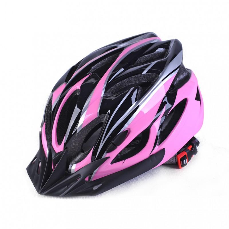 Unisex One-Piece Molded Cycling Helmet Mountain Road Bikes Safety Gear