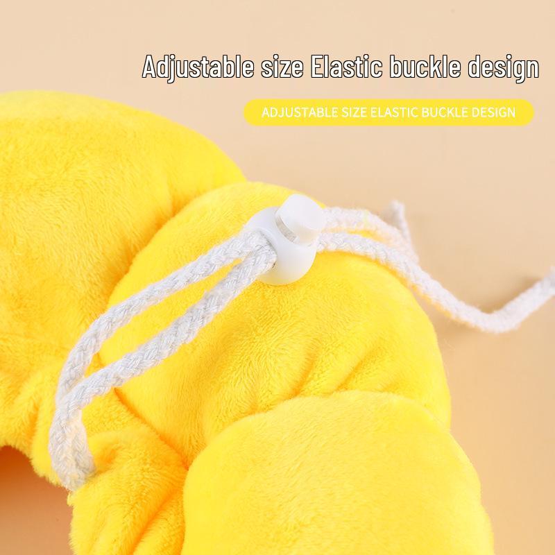 Головной убор в виде головы подсолнуха: Защитный воротник Елизаветы от вылизывания для кошек и собак