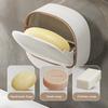 Self Draining Soap Holder Strong Load-bearing Easy To Install Bathroom Wall Mounted Soap Box Tray Container