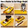Accurate Scoring Door Mortise Tool Door Mount Door Installation Kit  1-3/8" or 1-3/4" Thick