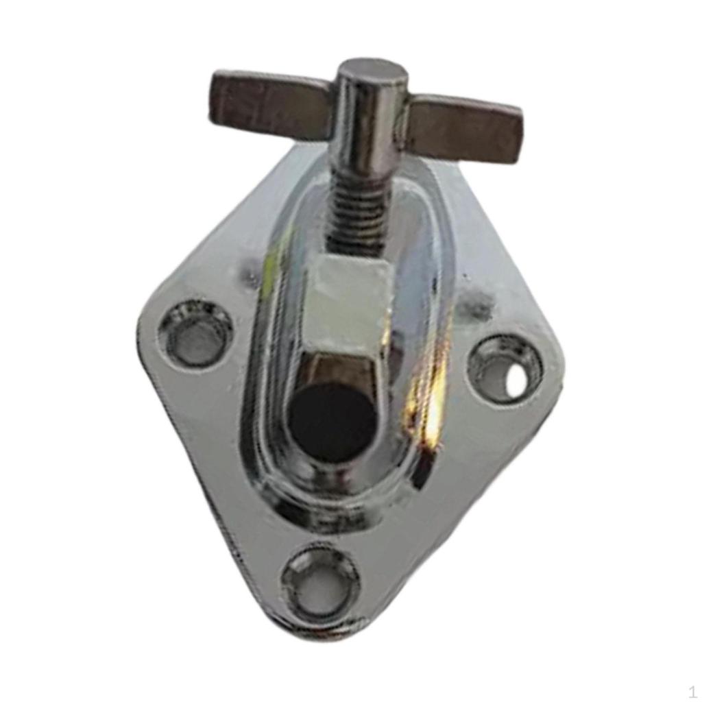 Кронштейн для ножки напольного тома для бас-гитары, универсальная металлическая основа, замена для джаза, практичная