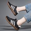 Couple Style Flat Bottomed Lace Up Casual Shoes, Sports Board Shoes, Versatile Men's and Women's Shoes
