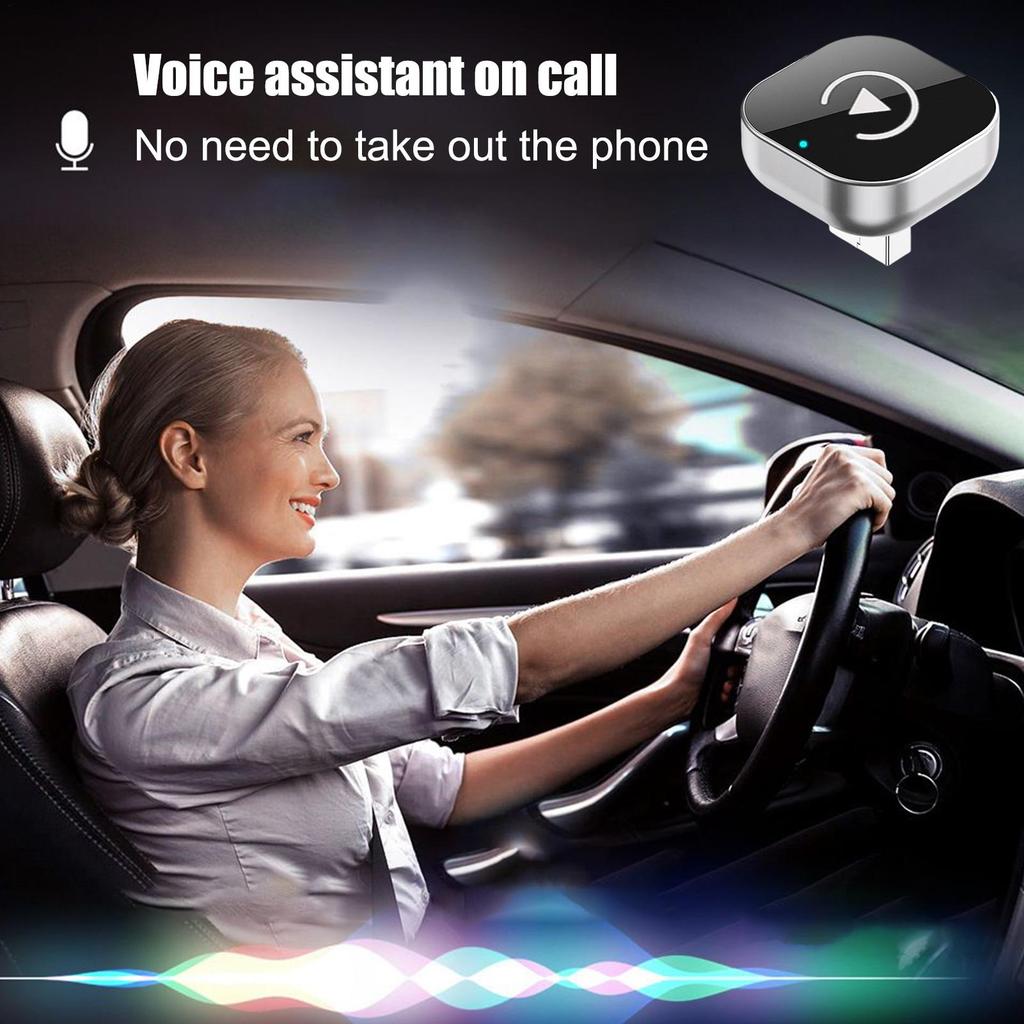 Беспроводной адаптер экрана автомобиля Проводной к беспроводному адаптеру экрана автомобиля USB Электроника Plug-And-Play Компактные аксессуары для звонков