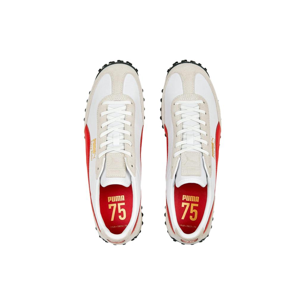 Puma Easy Rider II 75Y Унисекс Серый с вкраплениями Красный Белый 393332-01