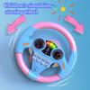 Infant Shining Simulation Steering Wheel Toys Children's Toy Kids Early Education Copilots Stroller Steering Wheel Vocal Toys