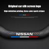Napa Leather Car Steering Wheel Cover Non-slip Breathable sticker For Nissan Rogue Pathfinder X-Trail GTR Note Qashqai Juke