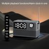 Bluetooth-совместимый динамик с быстрым беспроводным зарядным устройством 15 Вт, стабильное соединение, многофункциональная зарядная станция с будильником и радио 4 в 1