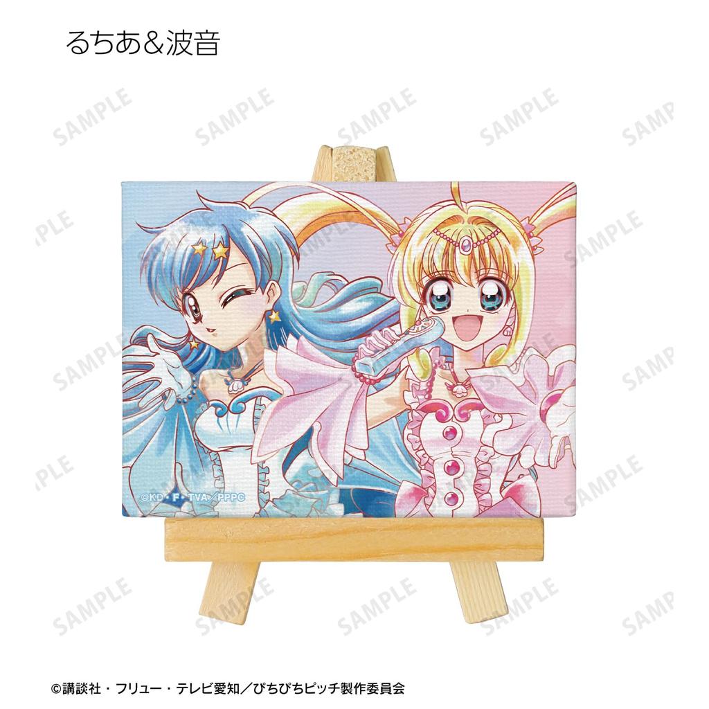 Пичи Пичи 20-й юбилейный выпуск Торговые мини-холсты Ani Art с акварельным лейблом «Мичи Пич» (Ящик 9)