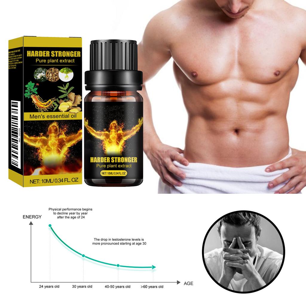 Мужская массажная эссенция для тела Массажное Уход Увлажняющее Топическое Масло 10 мл