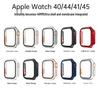 9th Gen Apple Watch 678910 Ultra 49mm PC + Tempered Glass Protective Case