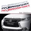 Передний капот логотип эмблема значок наклейка табличка для Mitsubishi Pajero Montero Sport внедорожник Pajerosport