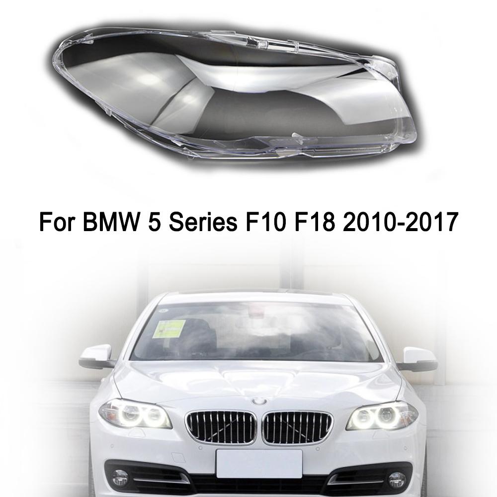 Car Front Headlight Glass Cover Headlamps Transparent Shell Lens Case For BMW 5 Series F18 F10 520 525 535 530 2010-2017