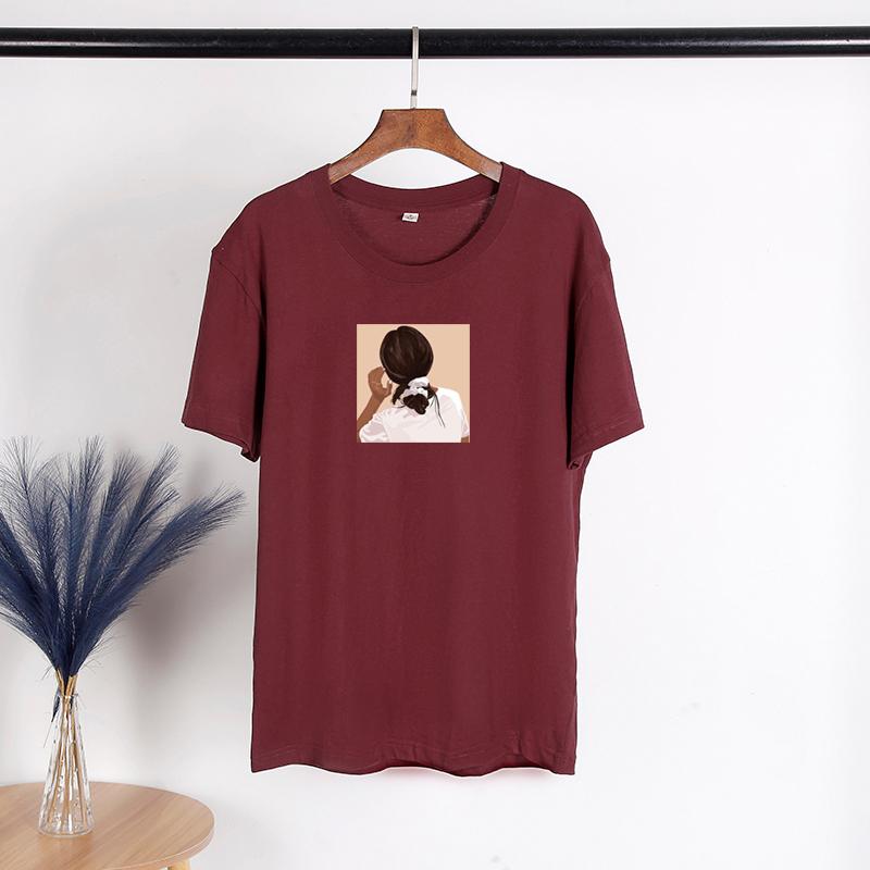 Новые футболки для женщин, модная футболка с принтом, уличная одежда, одежда с короткими рукавами, футболка Kawaii, женские топы Y2k, эстетичная одежда, футболки