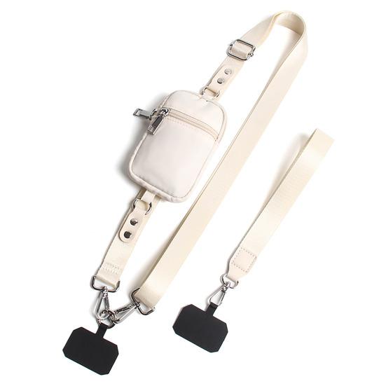 Yousheng Нагрудный шнурок Свободные руки Держатель для телефона Ремешок для переноски телефона с RFID-кошельком Удобный слинг для телефона для всех смартфонов